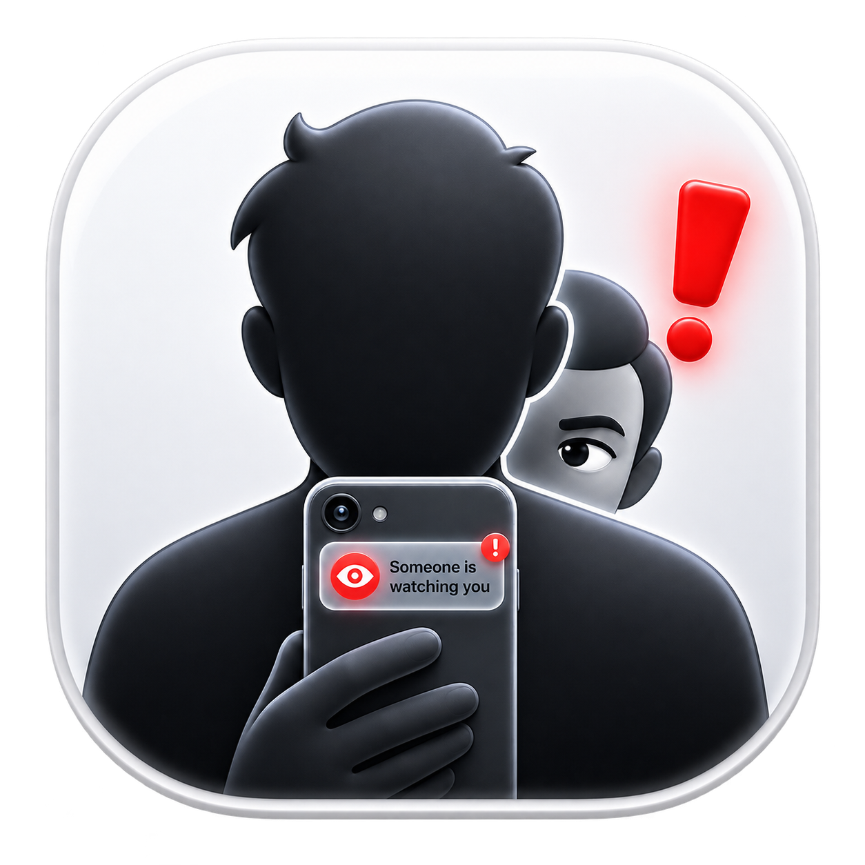 Screen Privacy Peek Alert app icon